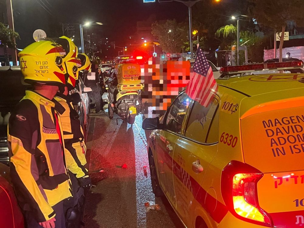 אשה נפצעה קשה בתאונה במרכז חולון