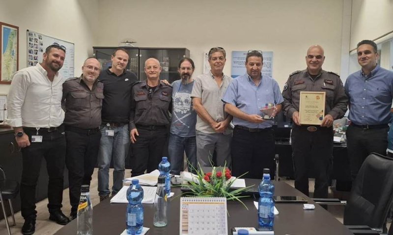 בוולפסון מהדקים את שיתוף הפעולה עם כיבוי אש חולון