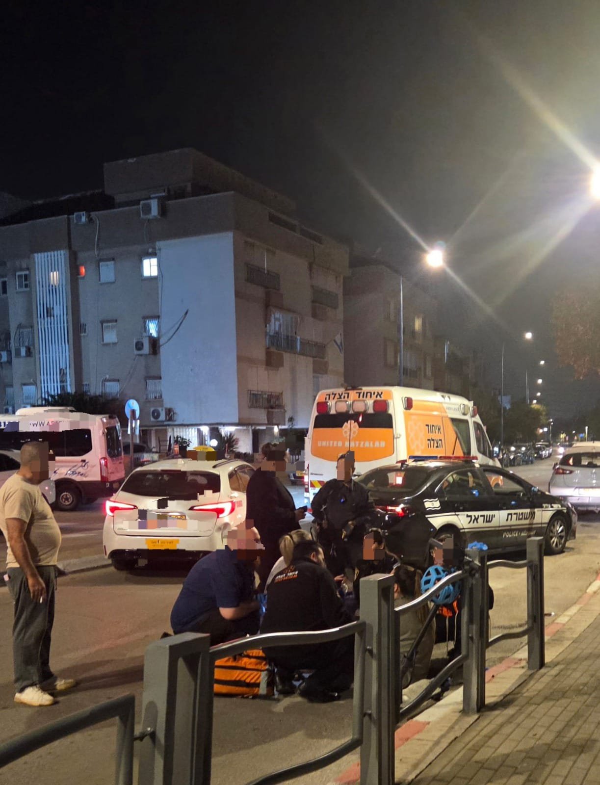 רוכבת קורקינט נפצעה בתאונה בשכונת נאות רחל בחולון
