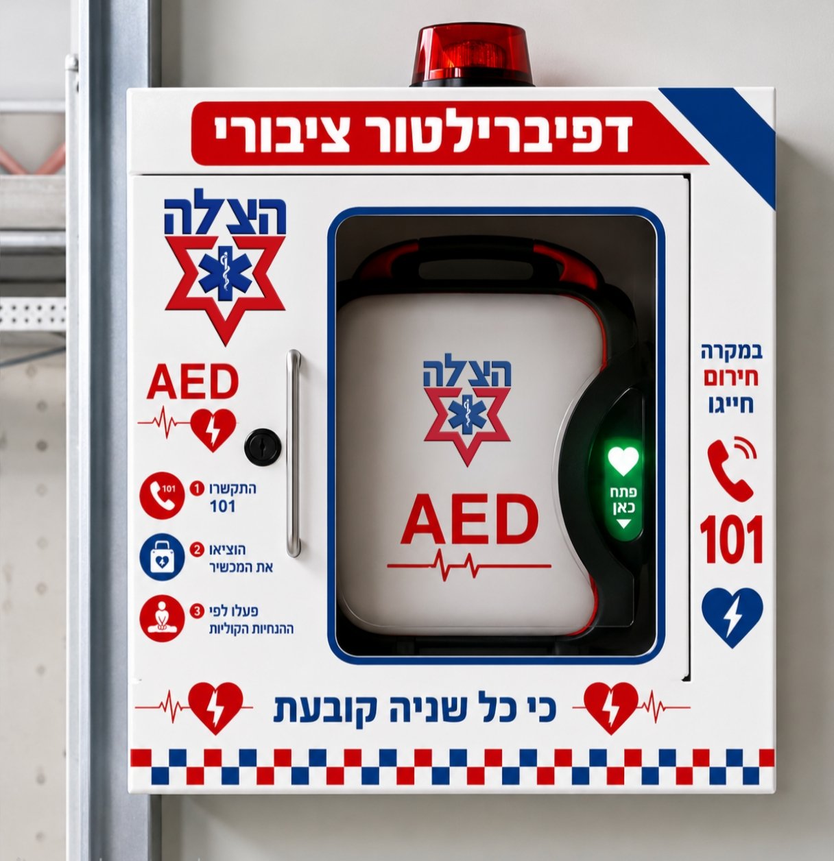 כונני ארגון הצלה ביצעו החייאה באישה שהתמוטטה בחולון
