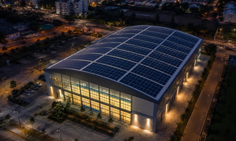 מגרש ספורט בחולון יקורה בפאנלים סולאריים לטובת התושבים