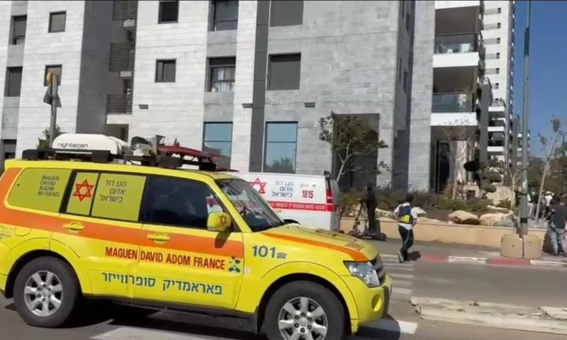 מספר זירות רסיסים בראשון לציון בעקבות המטח מאיראן
