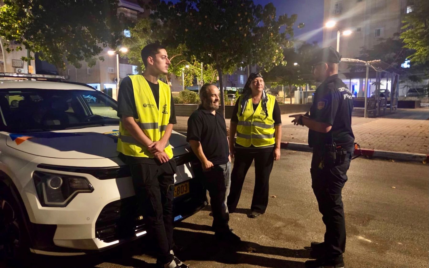 משמר שכונות רמב"ם יוצא לדרך