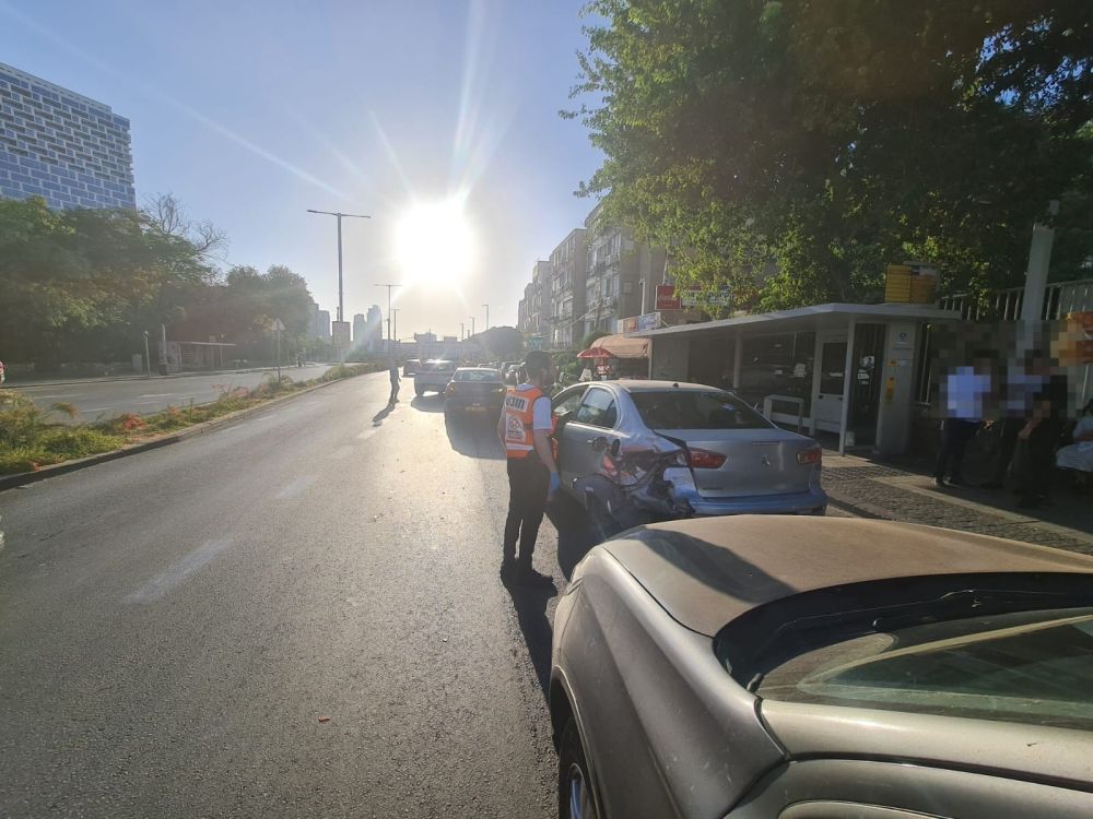 תינוקת בת חודשיים נפגעה בתאונה בבת ים