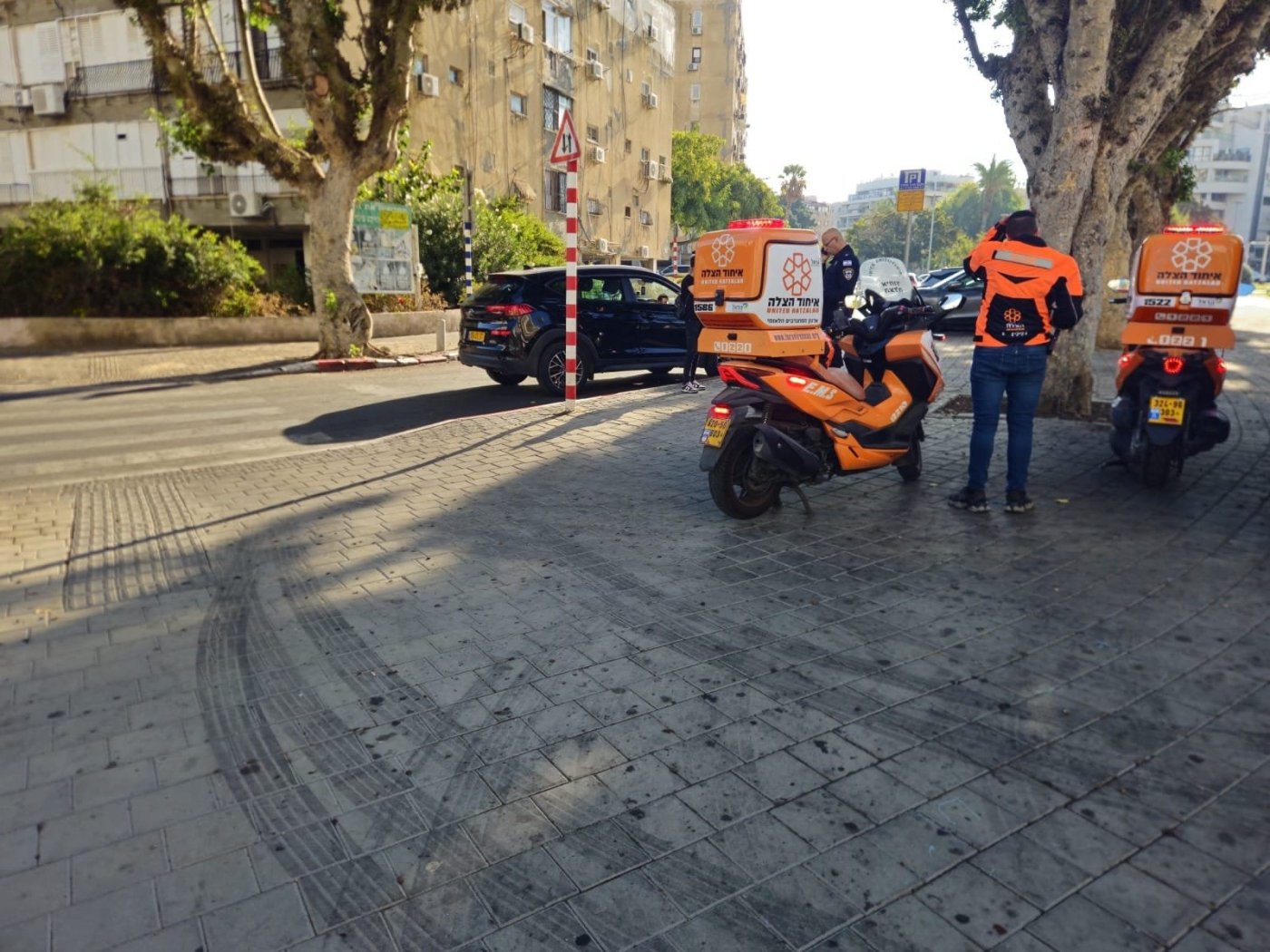 הולכת רגל נפצעה בתאונה בבת ים