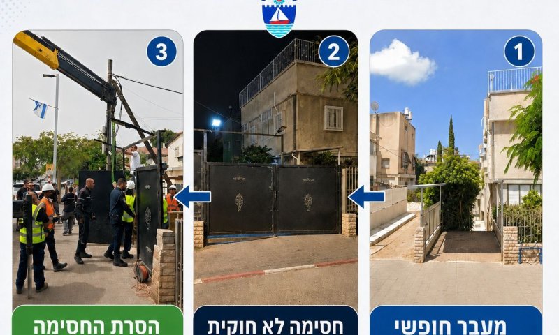 עיריית בת ים פעלה נגד דייר שפלש לשטח משותף ותגביר את האכיפה בנושא