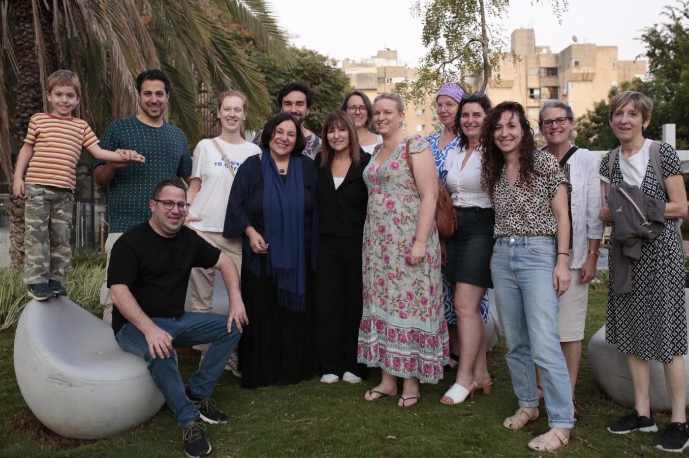 משלחת מגרמניה הגיעה לביקור מרגש בקונסרבטוריון חולון