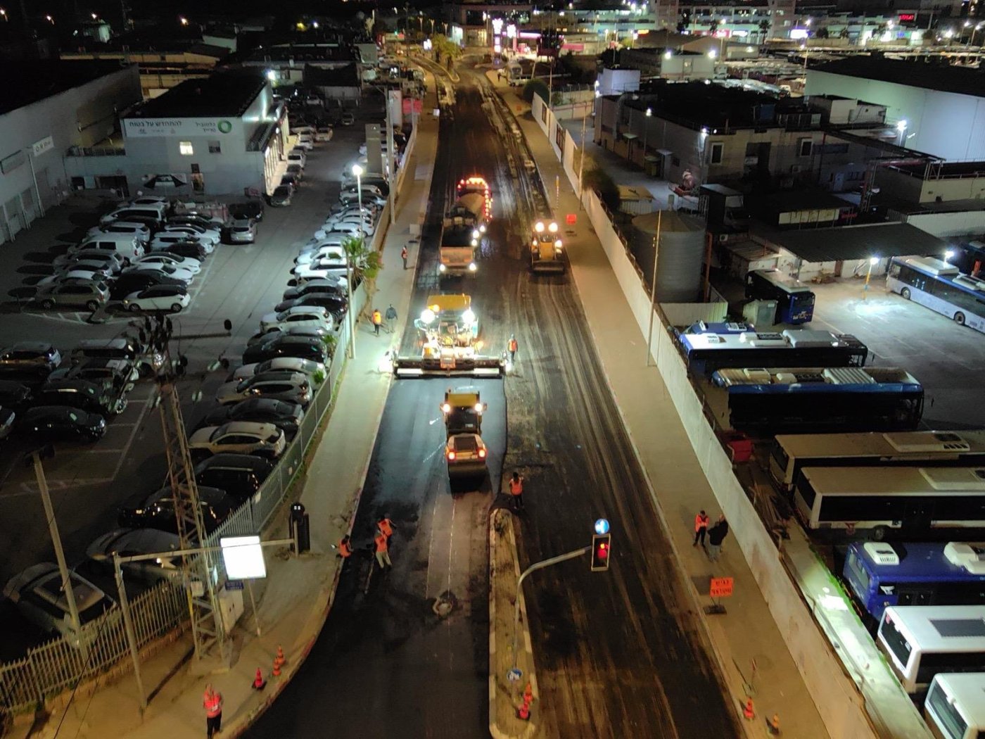 חולון מחדשת את פני המרחב הציבורי: עבודות תשתית מרכזיות בשבוע החולף
