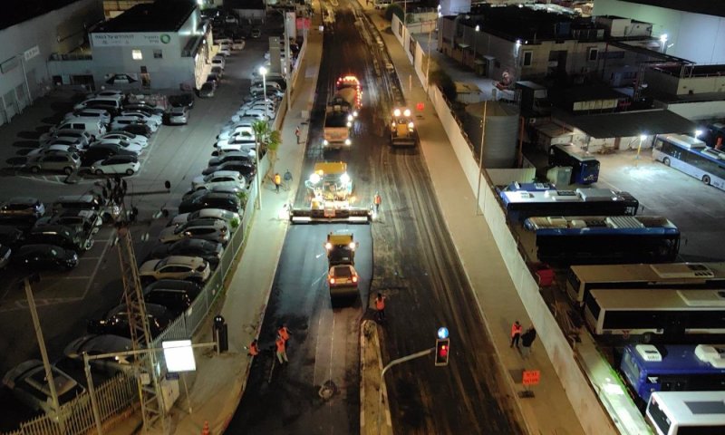 חולון מחדשת את פני המרחב הציבורי: עבודות תשתית מרכזיות בשבוע החולף