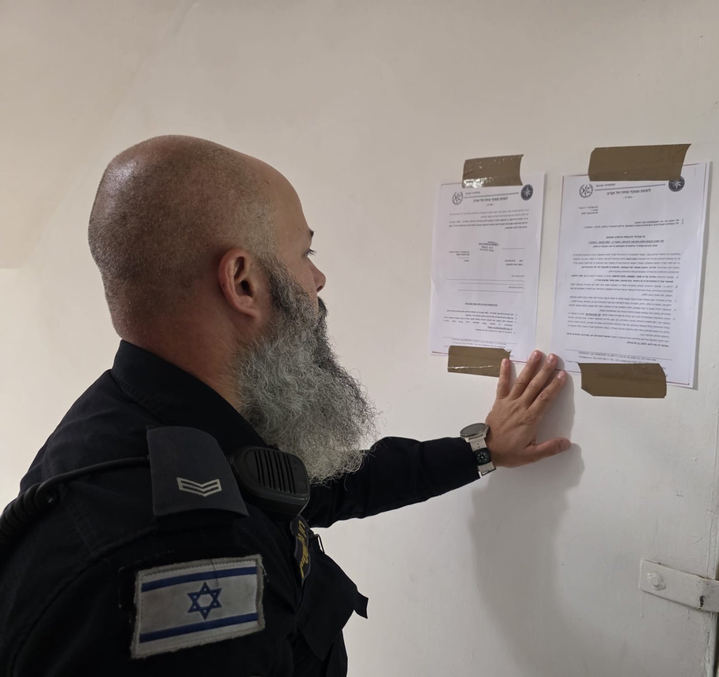 שב"ח נתפס בעסק בחולון