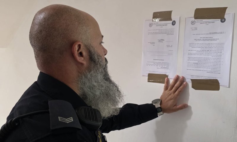 שב"ח נתפס בעסק בחולון