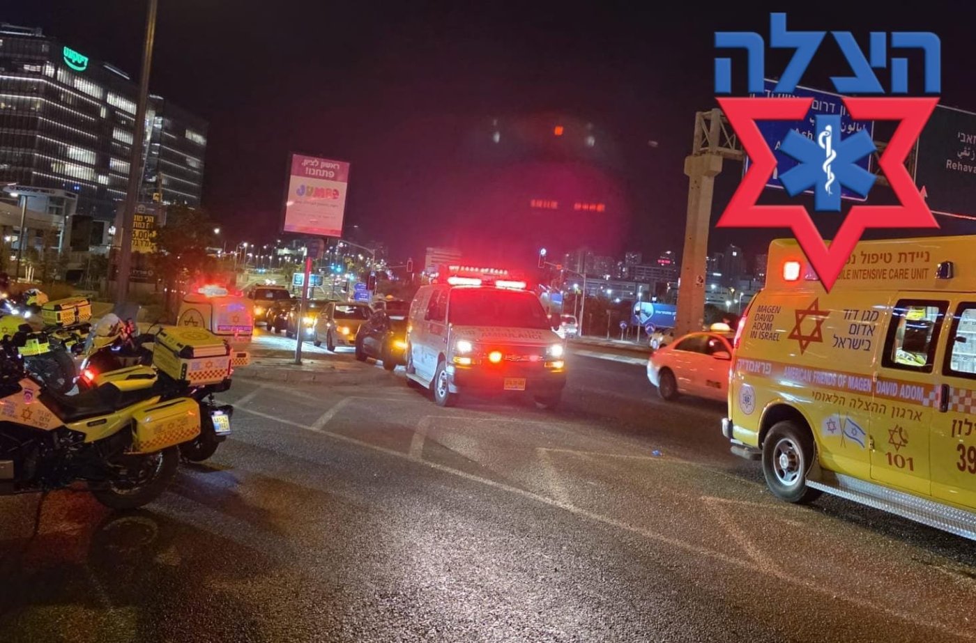 2 פצועים בשתי תאונות שונות במערב ראשון לציון