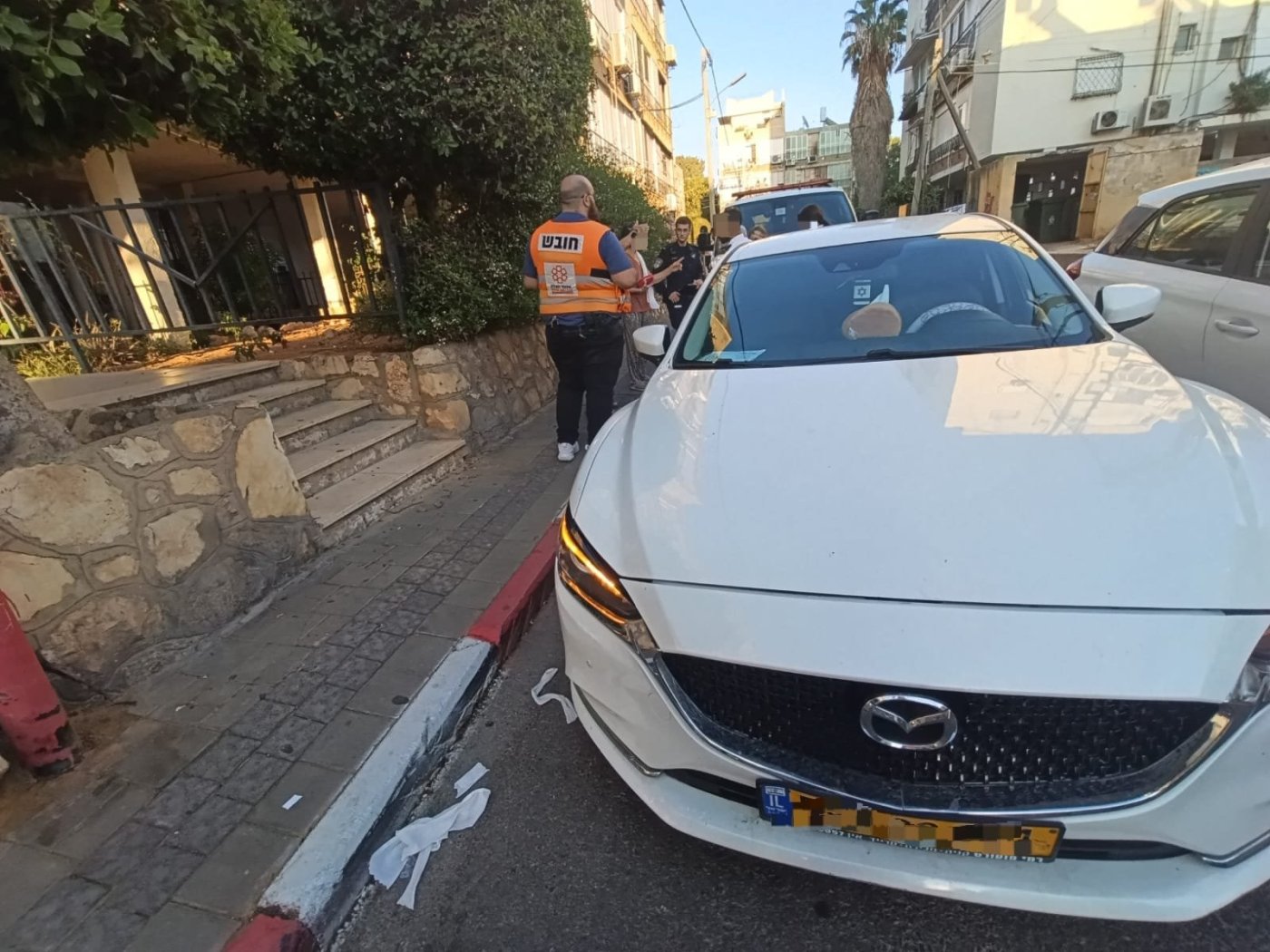 הולך רגל נפצע בתאונה בבת ים