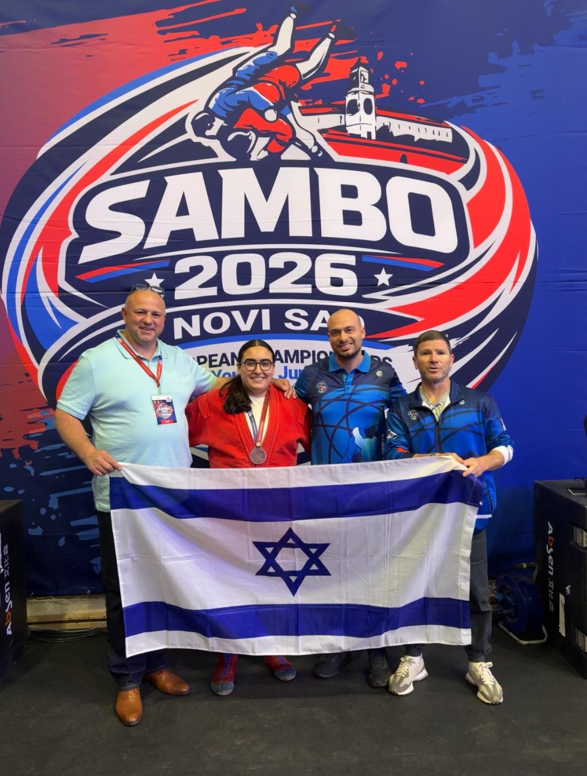 מדליה נוספת לעוצמה ראשל"צ באליפות אירופה בסמבו- הפעם בנשים