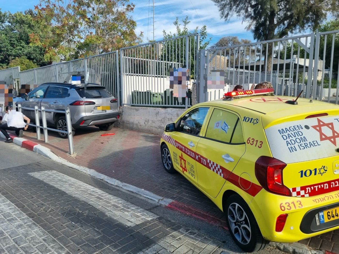 הולכת רגל נפצעה קשה בתאונה בבת ים