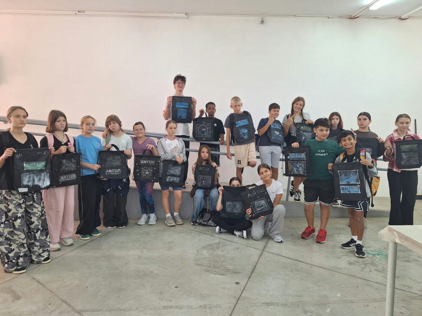 19 תלמידים מבת ים נבחרו לתוכנית האמנות של מחוז תל אביב
