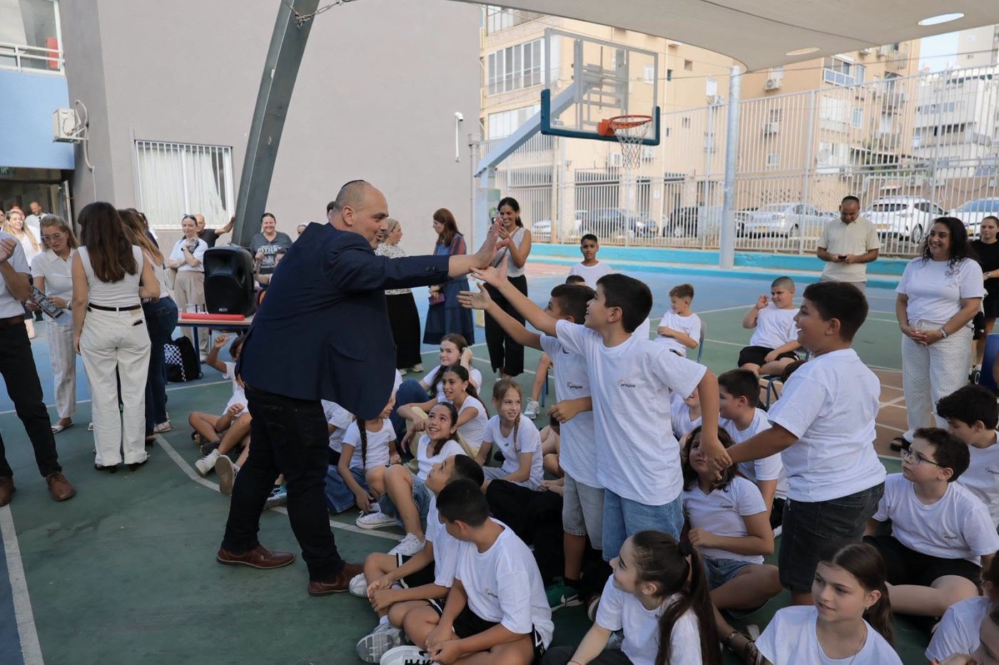 למעלה מ-22 אלף תלמידות ותלמידים בעיר פתחו את שנת הלימודים תשפ"ז בבת ים