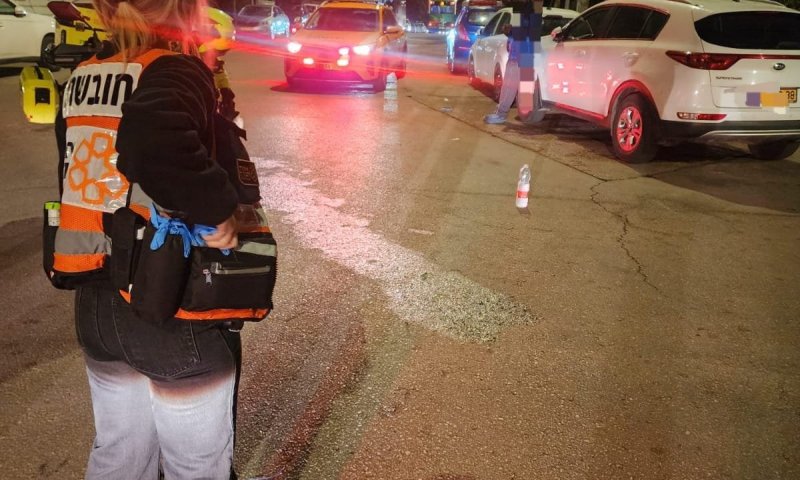 צעיר נפצע בתאונת אופנוע בראשון לציון