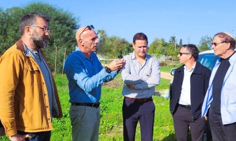ראשון לציון: ביקור חשוב של ראש העיר במכון וולקני