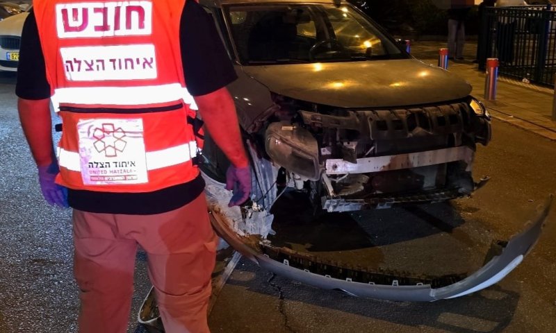 רוכב אופנוע נפצע בתאונה בראשון לציון