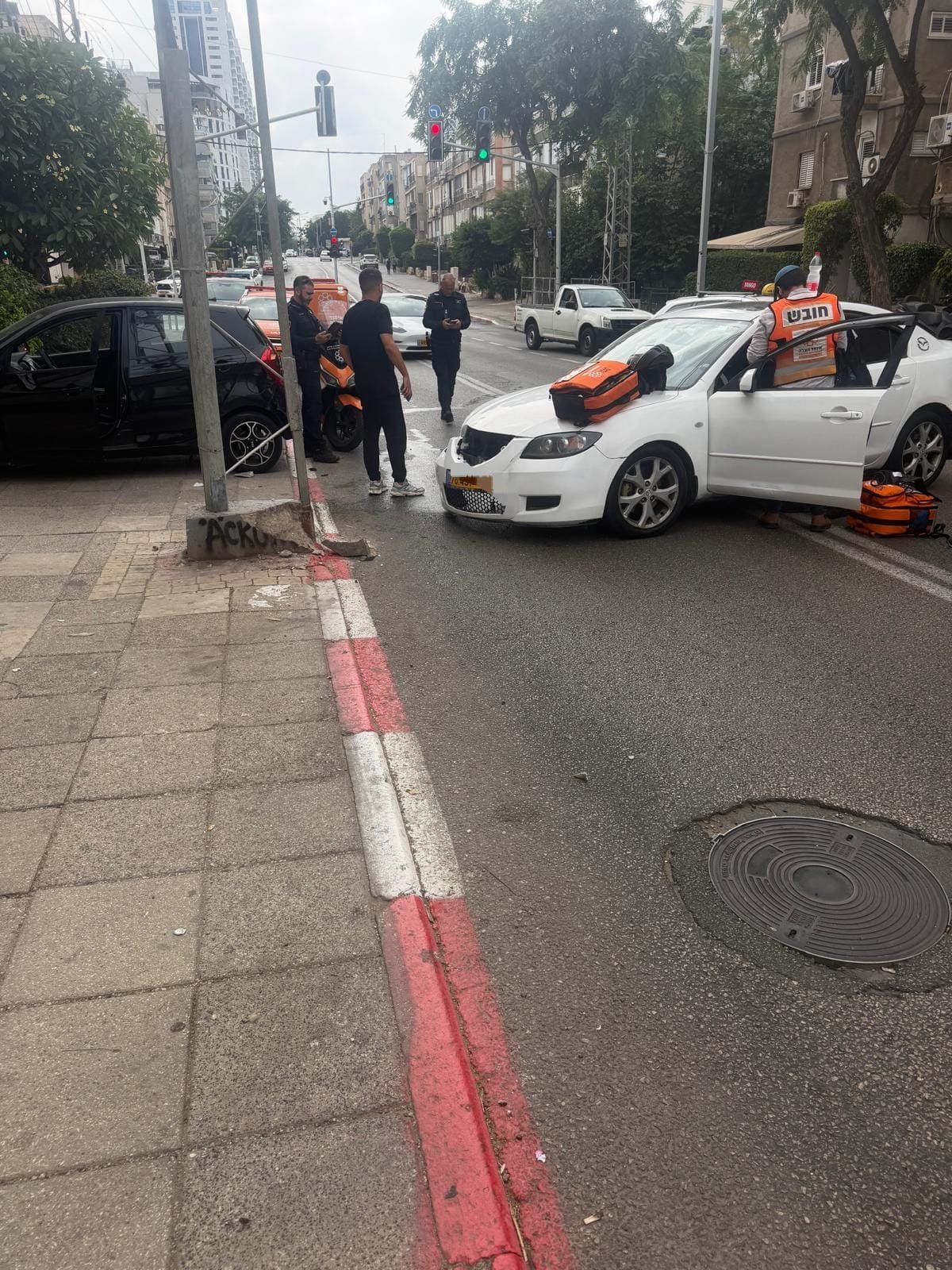 פצוע בתאונה עצמית בבת ים