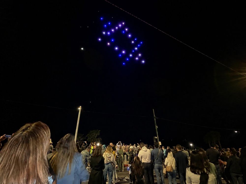 חגיגות ה-100 לבת ים: זיקוקים מוחרשים ומופע רחפנים