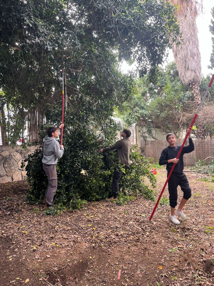 תלמידי מקווה ישראל במחווה מרגשת ללוחם מילואים הלום קרב