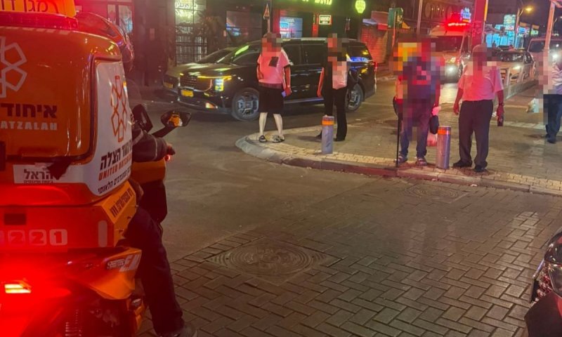הולכת רגל נפצעה בתאונה במרכז חולון