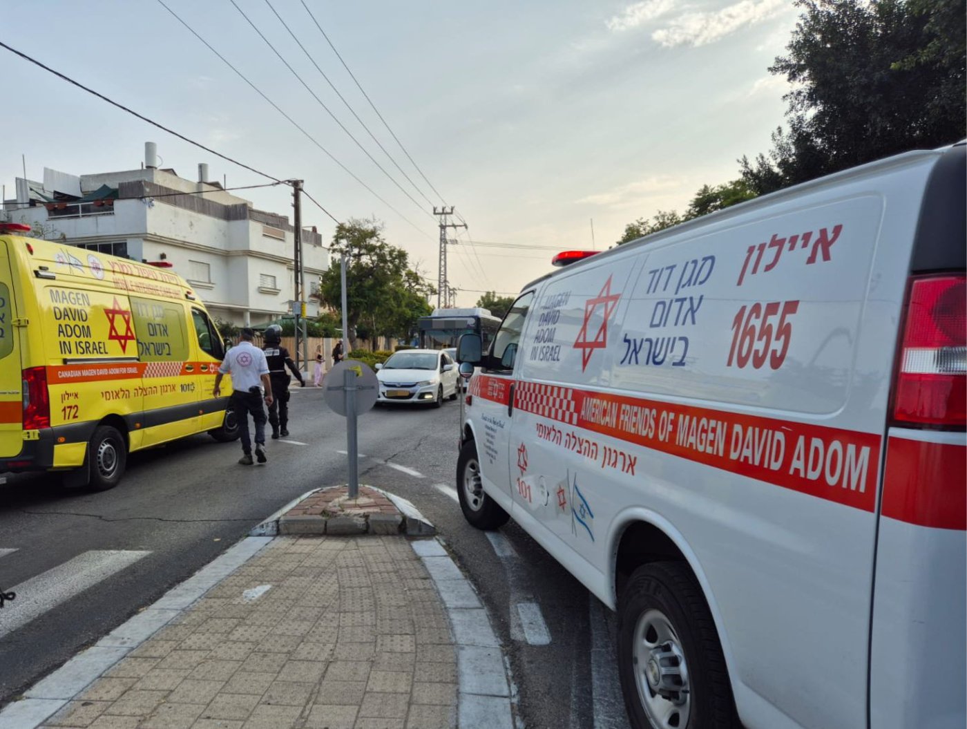 הולכת רגל נפצעה קשה בתאונה בחולון