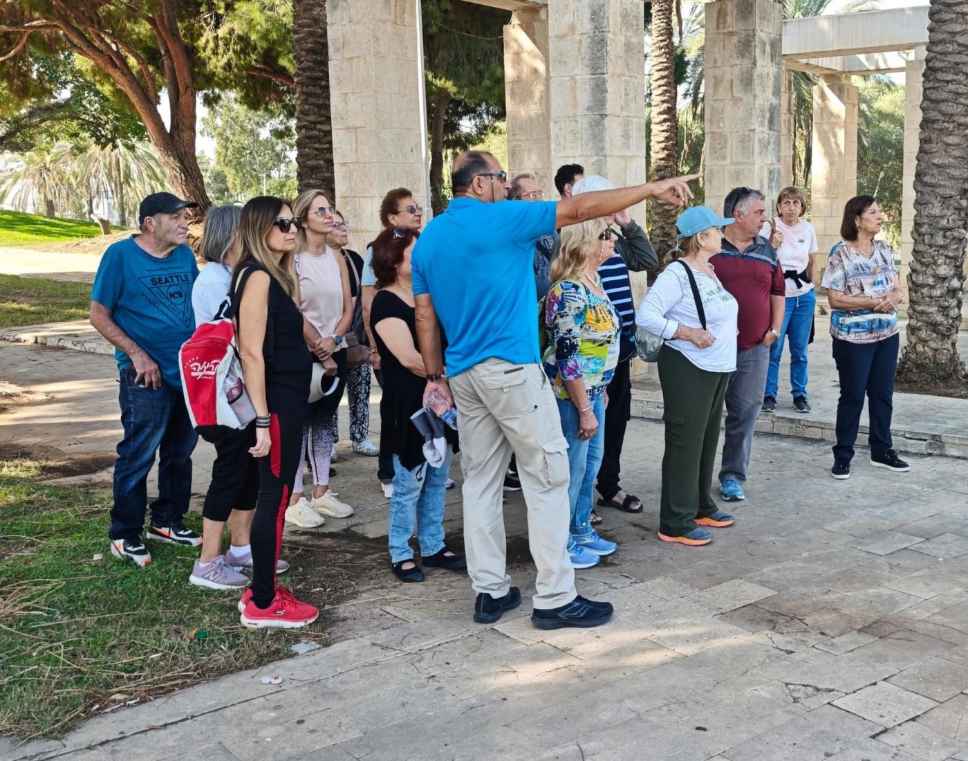 הצלחה גדולה לסיור המורשת הראשון בחולון