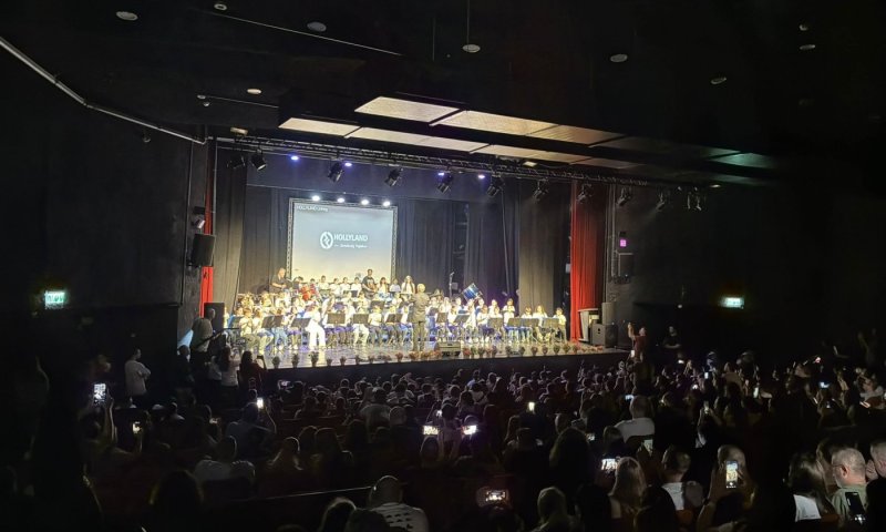 מאות תלמידים בערב מרגש של מוסיקה במרכז שטיינברג חולון
