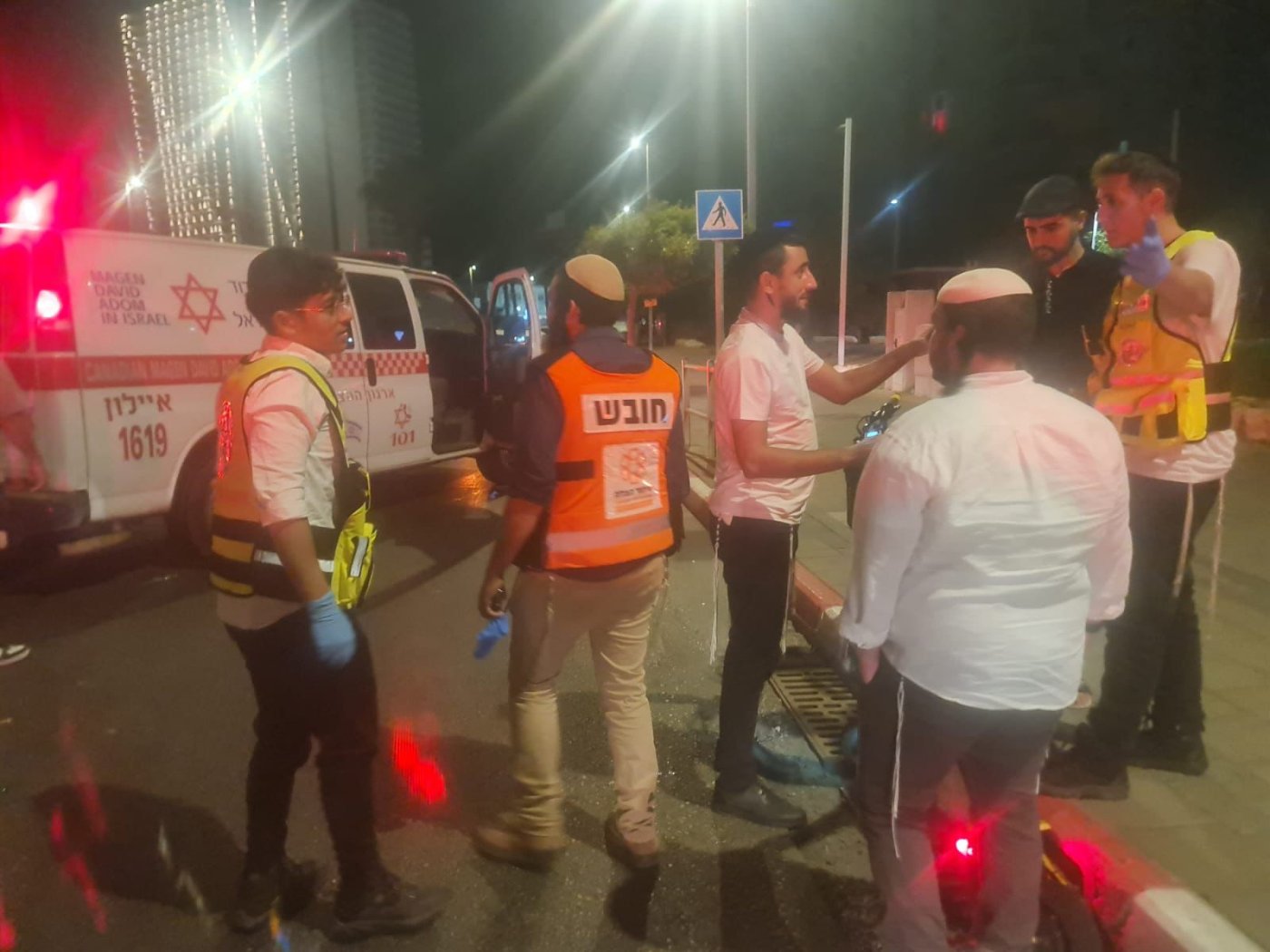 רוכב קורקינט נפצע בתאונה בבת ים