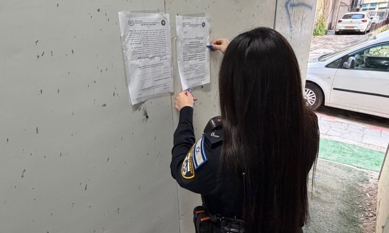 צו סגירה לאתר בנייה בבת ים שעסיק והלין שב"ח