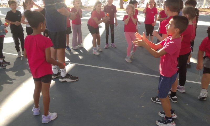 בת ים מקדמת מצוינות לטניס בבתי הספר בעיר