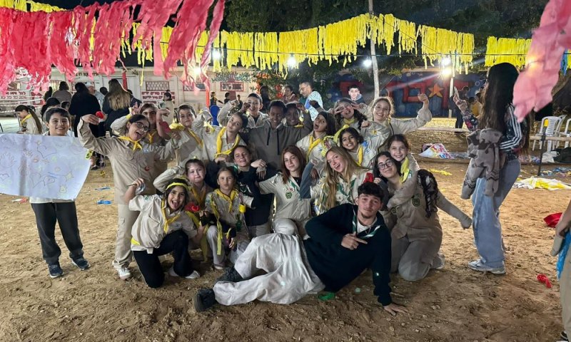 שבט דן בת ים חגג את ה"פסטידן"