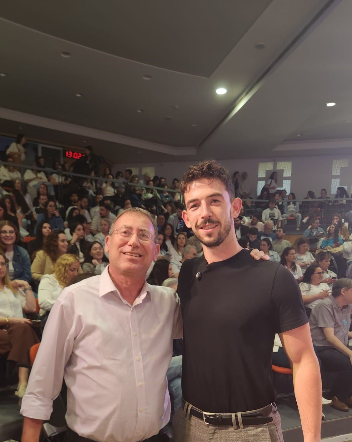 כוכב המירוץ למיליון ריגש את הסטודנטים של HIT חולון