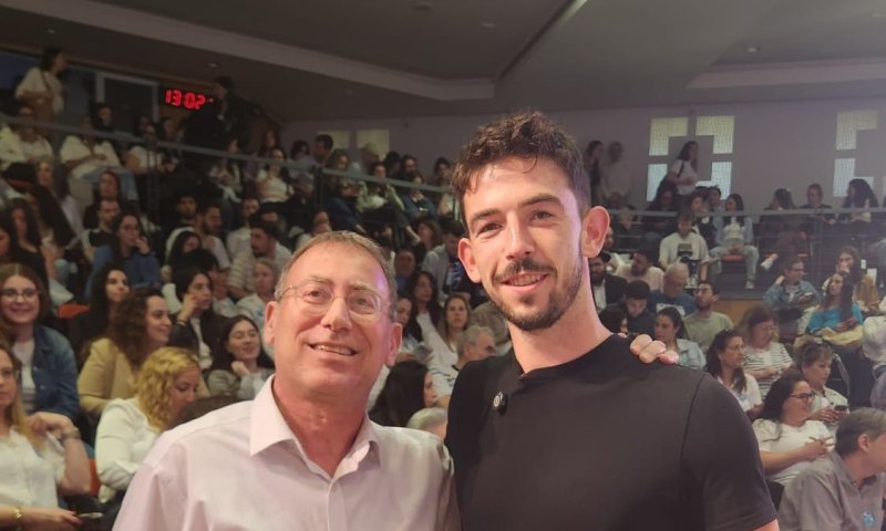 כוכב המירוץ למיליון ריגש את הסטודנטים של HIT חולון