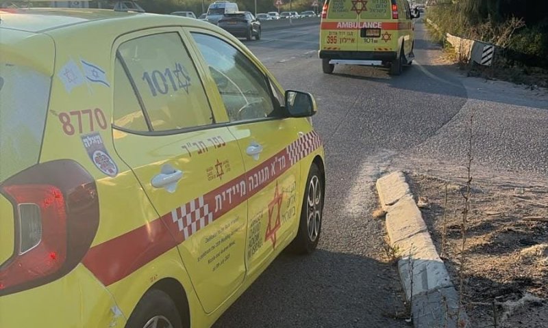 פצוע קשה בתאונת אופניים סמוך לצריפין