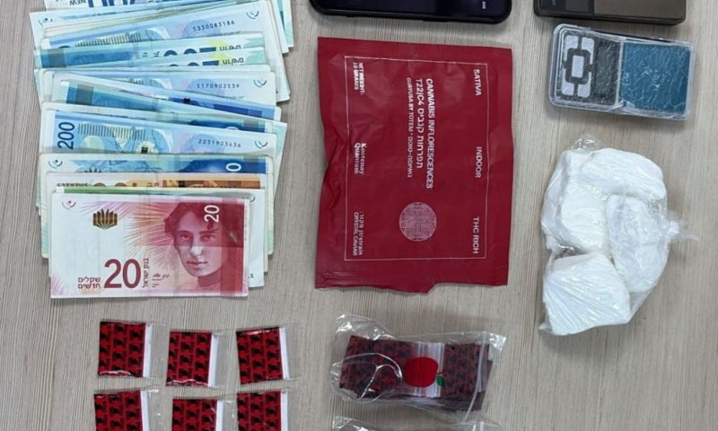 תושב ראשון לציון נעצר עם סמים רבים מוכנים להפצה