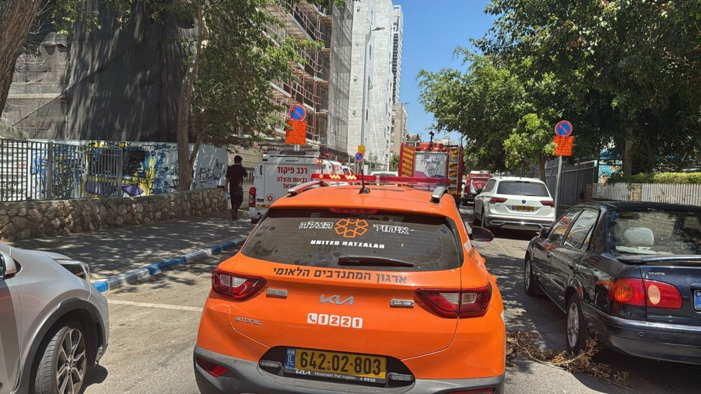 פצוע בתאונת עבודה בחולון