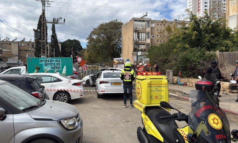 שאגת הארי: נזק גדול לרכוש בנפילת רסיסים בחולון ובת ים