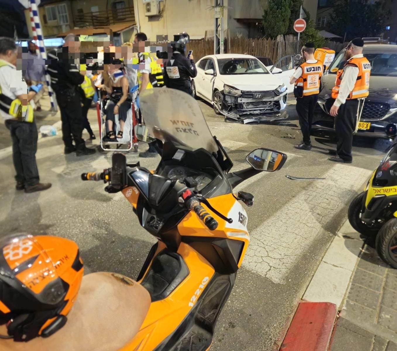 שתי נשים נפצעו בתאונה בין שני כלי רכב בבת ים