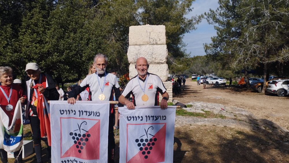ותיקי נווטי ראשון לציון הרשימו במירוץ בדרום