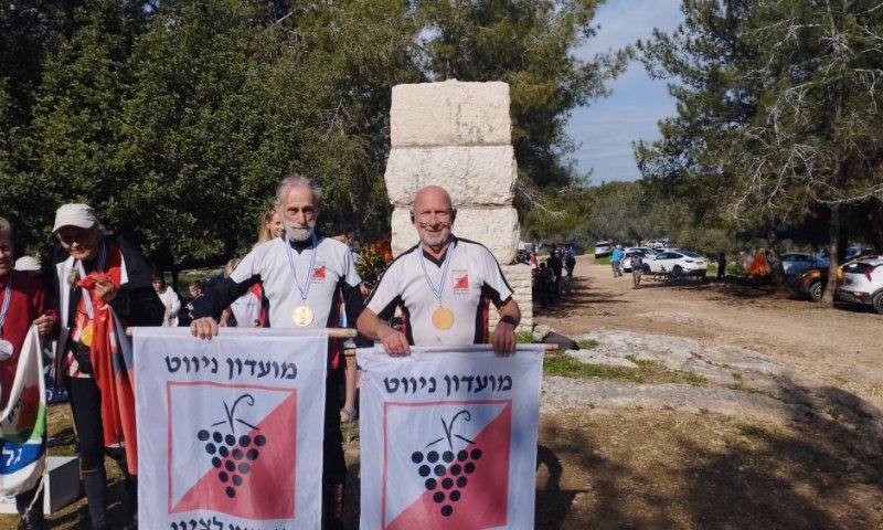 ותיקי נווטי ראשון לציון הרשימו במירוץ בדרום