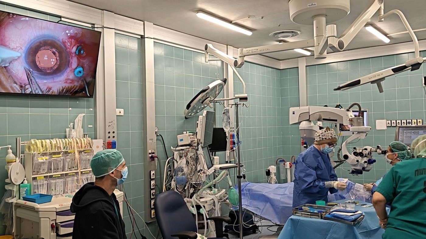 ניתוח פורץ דרך ראשון בישראל התקיים במרכז הרפואי וולפסון