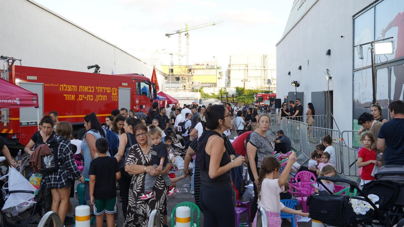 יום הפנינג והצדעה לכוחות הביטחון התקיים ב"מבנה" חולון