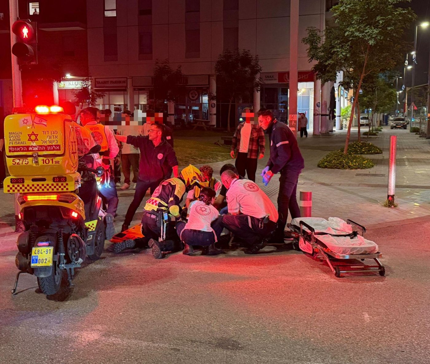 נער נפצע קשה בתאונת אופניים בחולון