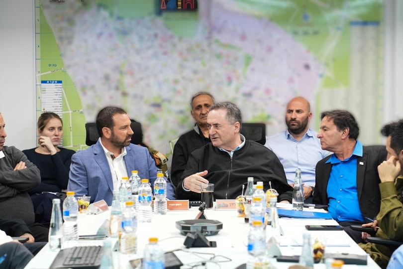 שר הביטחון ישראל כ"ץ הגיע להערכת מצב בחולון