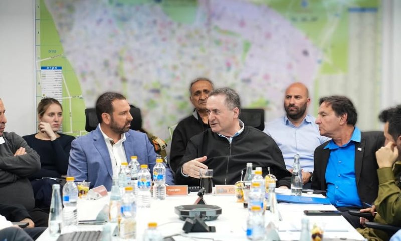 שר הביטחון ישראל כ"ץ הגיע להערכת מצב בחולון