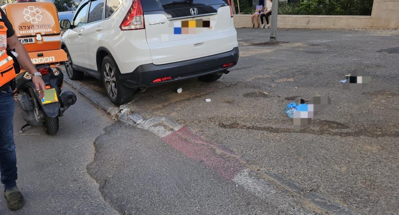 בן 8 נפגע בתאונת קורקינט בראשון לציון